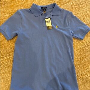 Ralph Lauren Boys Classic Blue Polo Shirt